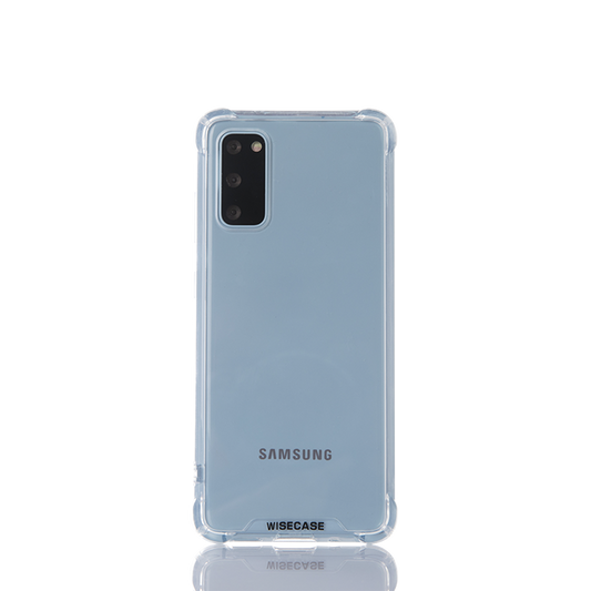 Wisecase Samsung S20 Tough Gel - Clear