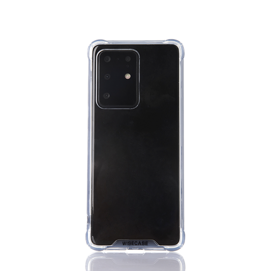 Wisecase Samsung S20 Galaxy Ultra Tough Gel Case - Clear