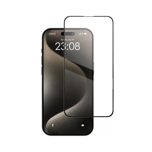 Doormoon iPhone 16 Pro 5D Tempered Glass Matt