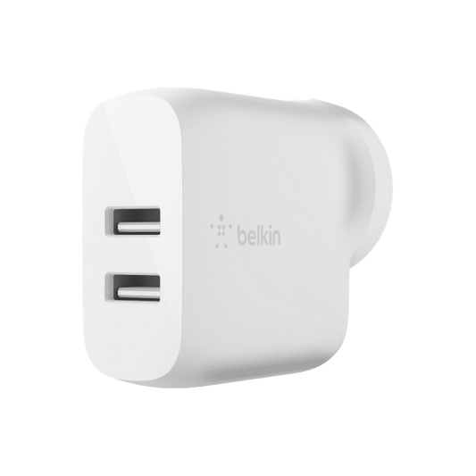 Belkin BoostcHARGE TM Dual USB-A Wall Charger 24W