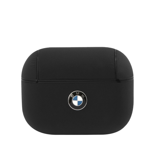 BMW Airpods Case Cover For Airpods Pro Real Leather Case Cover - Airpods Pro Black