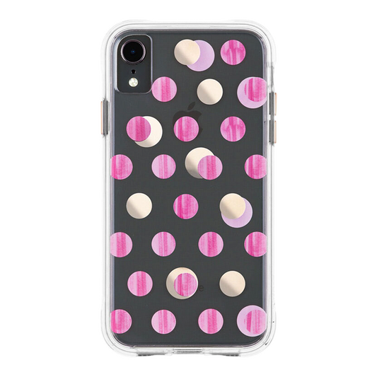 Case-Mate Wallpaper Street Case For iPhone XR (6.1) - Pink Dot