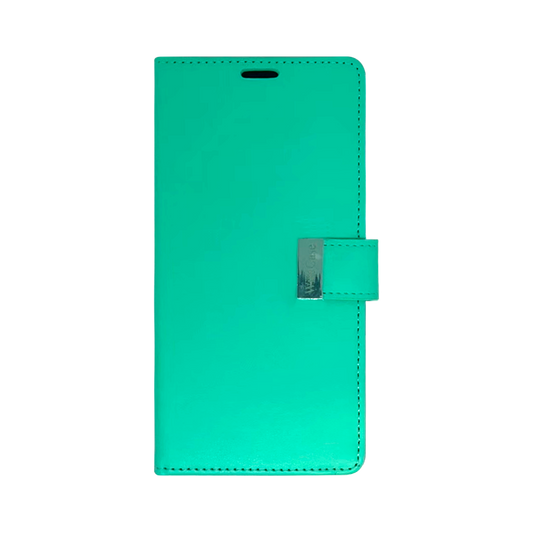 Wisecase Samsung Galaxy A72 Pocket Diary Wallet - Cyan