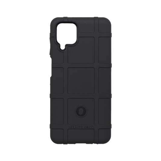 Wisecase Sam Galaxy A12 Rugged Shield Black