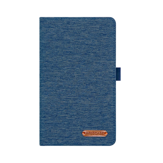 Wisecase Lenovo Tab M7 7 MERC Folio Canvsa Series Blue