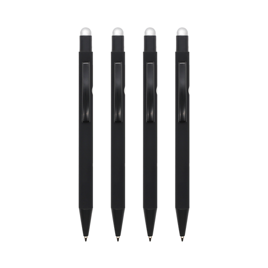 Wisecase Stylus with ball Pen Black-4Pcs