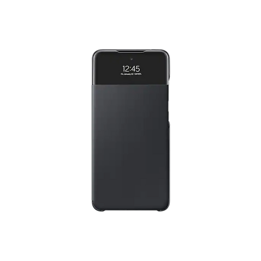 Samsung A52 Smart S-View Wallet Cover Black