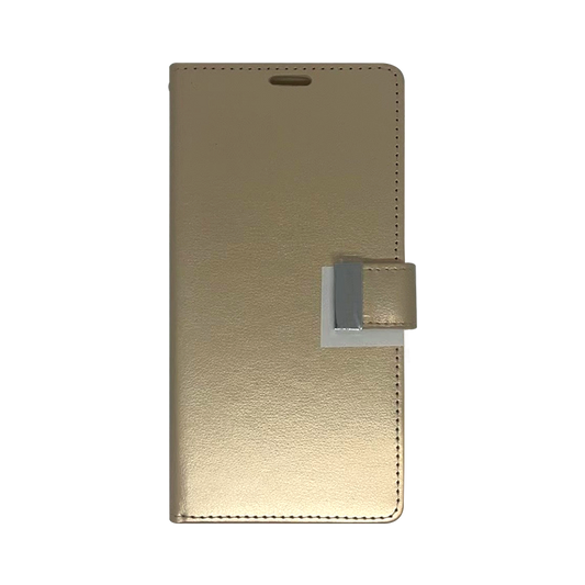 Wisecase Samsung Galaxy S22 Ultra Pocket Diary Wallet - Gold