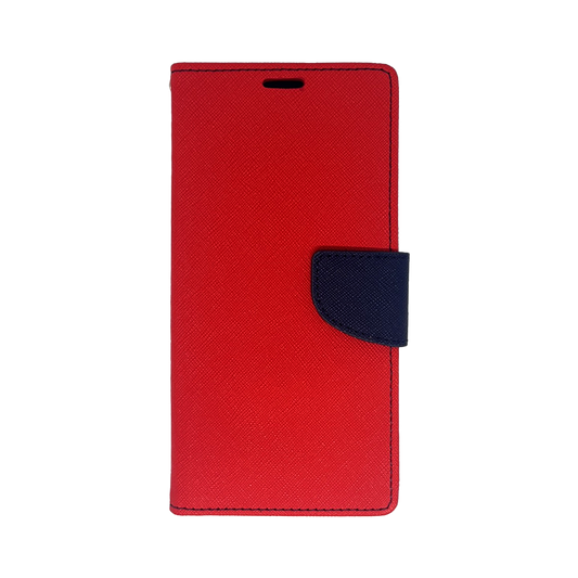 OPPO A91 MERC Wallet Red+Dark Blue