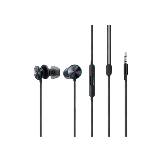 OPPO O-Fresh Stereo Earphones - Black (3.5mm)