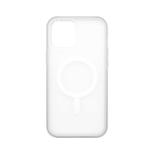 Wisecase iPhone12 ProMax MixMatt With MagSafe Clear+White