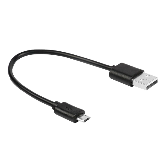 Wisecase Micro USB Cable 15CM - Black