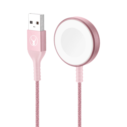 Bonelk Apple Watch Charging Cable USB-A 2m Rose