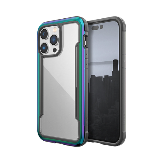 X-Doria Defense Shield for iPhone 14 Pro Max - Iridescent