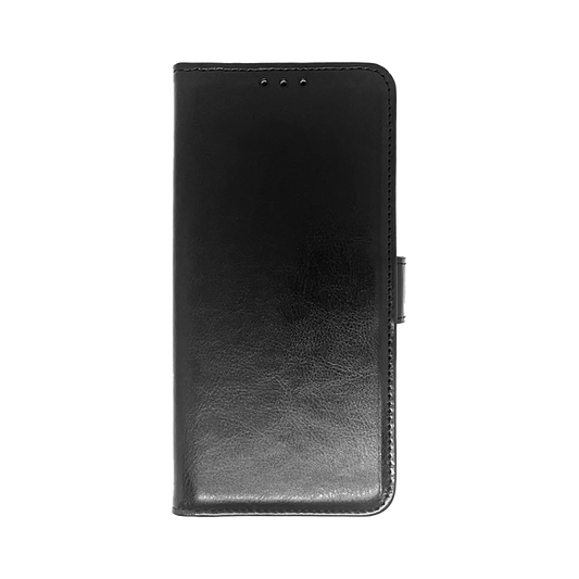 Wisecase Motorola Edge 20 Fusion 5G Wallet PU Case Black