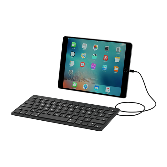 Zagg Universal Wired Keyboard suits Lightning - Black