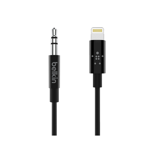 BELKIN Lightning Audio Cable 6ft BLK