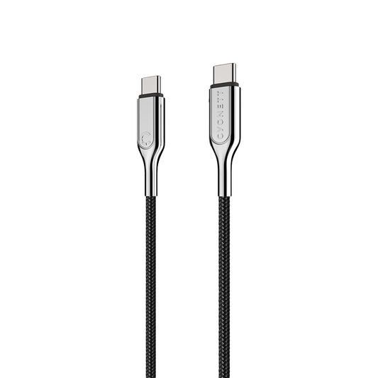 Cygnett Armoured USB-C to USB-C (USB 2.0) Cable - Black 2m