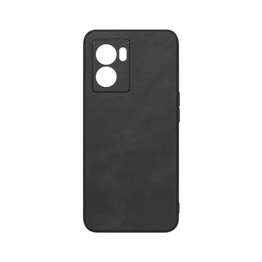 Wisecase OPPO A57 2022 PU Protective Cover Black