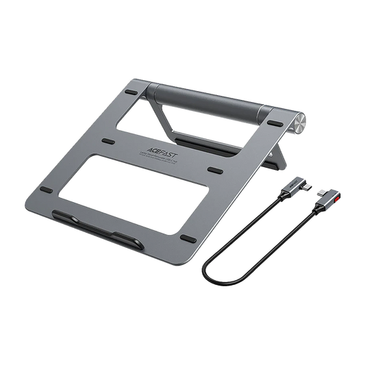 Acefast E5 PLUS USB-C multifunctional stand HUB for laptop space gray