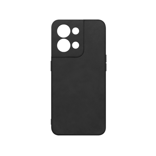 Wisecase OPPO RENO8 5G PU Protective Cover Black