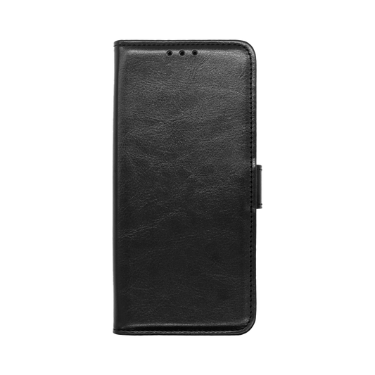 Wisecase Nokia C12 Wallet PU Case Black