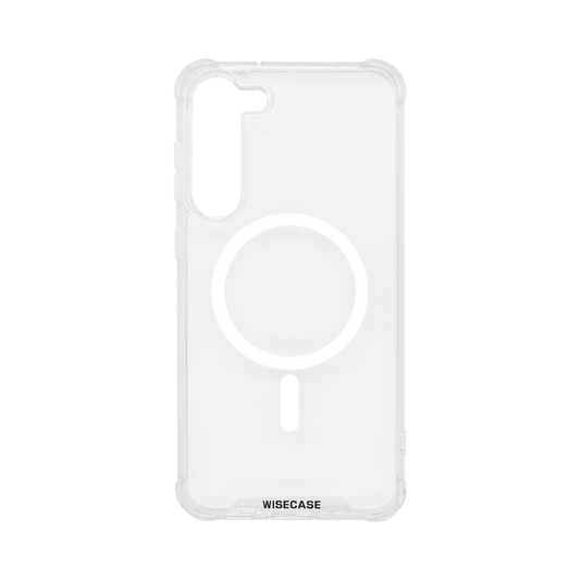 Wisecase Samsung Galaxy S23+ Tough Gel Magsafe Clear