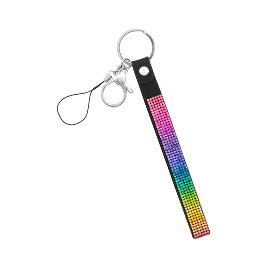 Doormoon Diamond Phone Lanyard 28cm - Rainbow