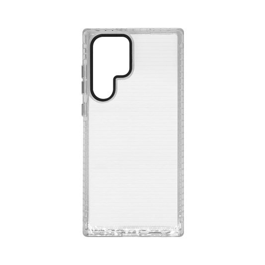 Wisecase Samsung Galaxy S22 Ultra Honeycomb TPU case Clear