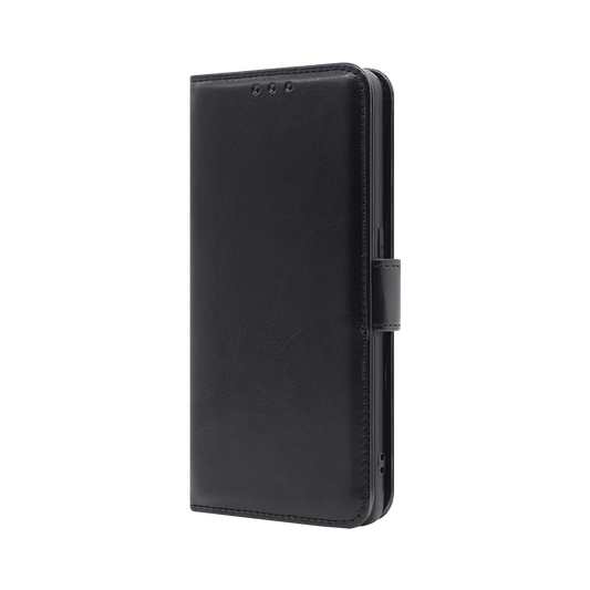 Wisecase OPPO Reno 8 Lite Wallet PU Case Black