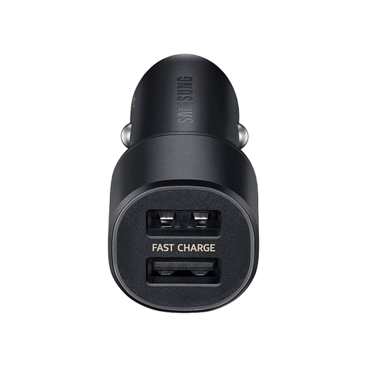 Samsung Dual Car Charger with Combo Cable 30W - 15W + 15W