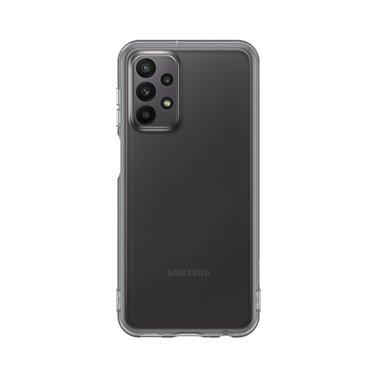 Samsung Galaxy A23 Soft Clear Cover Black