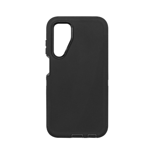 Wisecase Samsung Galaxy A25 5G Bulwark Pro Black+Black