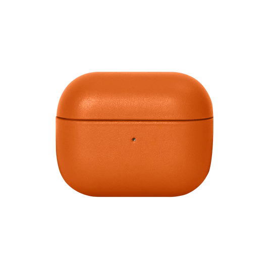 Doormoon Airpods Pro 2 Classic leather case Orange