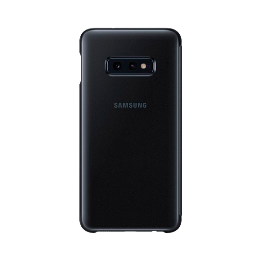 Samsung Clear View Cover suits Galaxy S10e (5.8") - Black