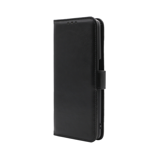 Wisecase OPPO A74 5G Wallet PU Case Black